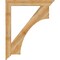 Ekena Millwork Westlake Traditional Rough Sawn Bracket, Western Red Cedar, 4"W x 36"D x 44"H BKT04X36X44WTL01RWR - alternate 3